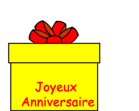 Gif animé joyeux anniversaire chien